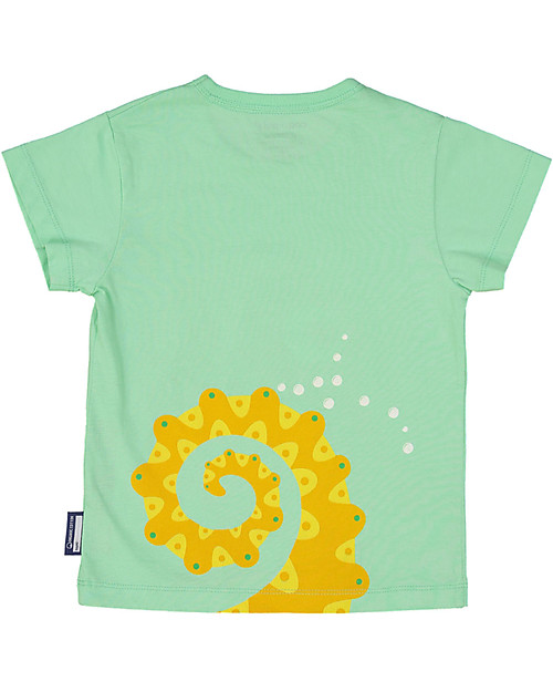 Coq en Pâte Sea Horse T-shirt, Green Apple - 100% organic cotton T-shirts