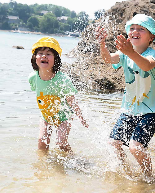 Coq en Pâte Sea Horse T-shirt, Green Apple - 100% organic cotton T-shirts