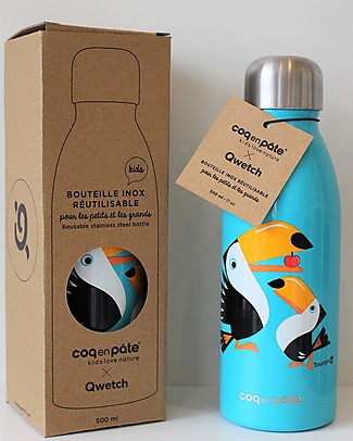 Coq en Pâte Stainless Steel Bottle - 500 ml - Tucano Thermos Bottles