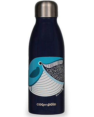 Coq en Pâte Stainless Steel Bottle - 500 ml - Whale Metal Bottles