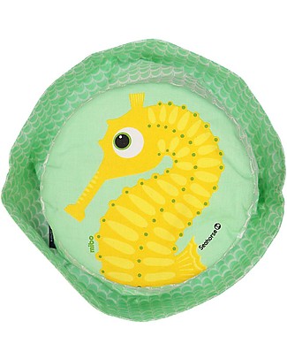 Coq en Pâte Sunhat Sea Horse, Apple Green - 100% Organic Cotton Sunhats