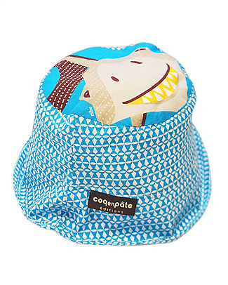 Coq en Pâte Sunhat Shark - Turquoise - 100% Organic Cotton Sunhats