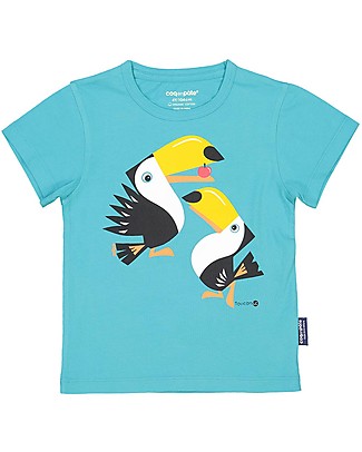 Coq en Pâte Tucano T-shirt - Blue - 100% Organic Cotton T-Shirts And Vests