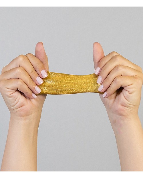 Crazy Aaron Thinking Putty Good as Gold Precious, With Sparkling Glitter! - Fun and Safe Creative Toys