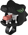 Crazy Safety Kids Bike Bell, Black Dragon - Riding Safely! Bicycle Accessories
