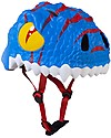 Crazy Safety Kids Bike Helmet, Blue Dragon - Colorful, Lightweight and Indestructible! Bicycle Helmets