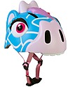 Crazy Safety Kids Bike Helmet, Blue Giraffe - Colorful, Lightweight and Indestructible! Bicycle Helmets