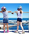 Crazy Safety Kids Bike Helmet, Blue Giraffe - Colorful, Lightweight and Indestructible! Bicycle Helmets