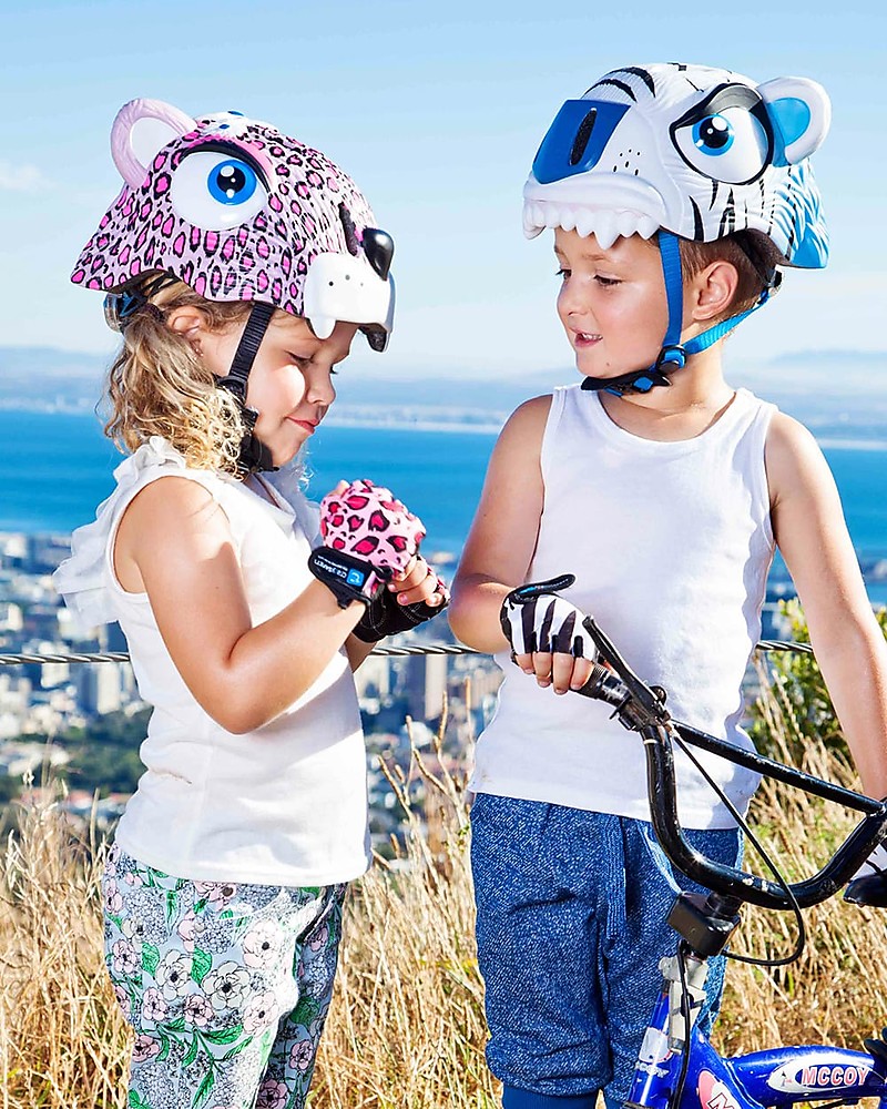 Parameters ik ben gelukkig homoseksueel Crazy Safety Kids Bike Helmet, Pink Leopard - Colorful, Lightweight and  Indestructible! girl