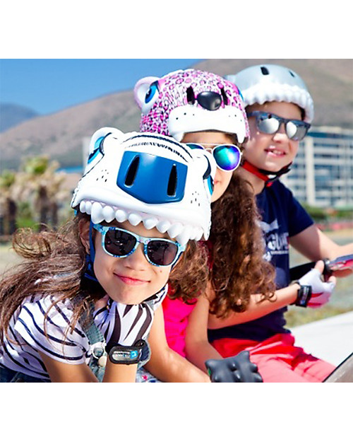 Crazy Safety Kids Bike Helmet, Pink Leopard - Colorful, Lightweight and Indestructible! Bicycle Helmets