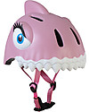 Crazy Safety Kids Bike Helmet, Pink Shark - Colorful, Lightweight and Indestructible! Bicycle Helmets