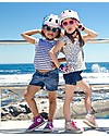 Crazy Safety Kids Bike Helmet, Pink Shark - Colorful, Lightweight and Indestructible! Bicycle Helmets