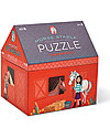 Crocodile Creek 2-in-1 Double Fun Puzzle, Horse Stable - 48 pieces! Puzzles