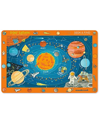 Crocodile Creek 2-sided Placemat - Space - 28 x 43,5 cm Placemat