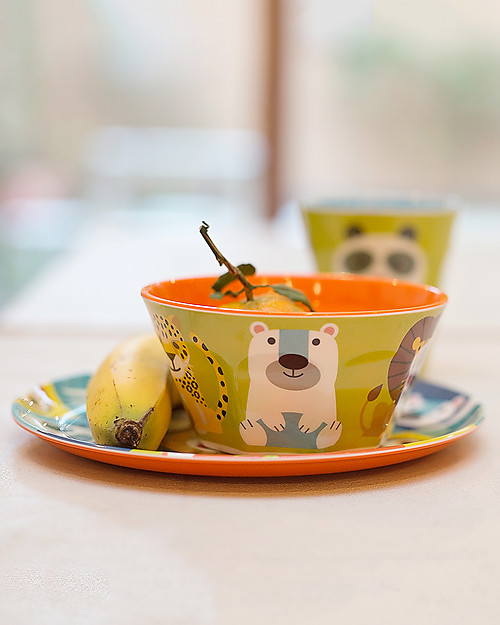 Crocodile Creek Baby Cup 230 ml - Animalia - Free from BPA, PVC, phthalates, lead! Beakers