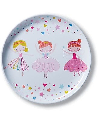 Crocodile Creek Baby Plate 19.5 cm - Sweet Dreams - Free from BPA, PVC, phthalates, lead! Bowls & Plates