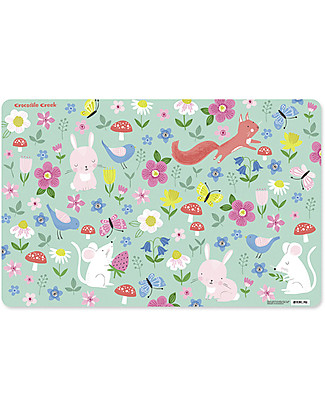 Crocodile Creek Backyard Animals Placemat - 28 x 43,5 cm Placemat