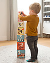 Crocodile Creek Cardboard Nesting Blocks, Animalia 123 - 1 meter tall! Creative Toys