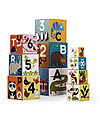 Crocodile Creek Cardboard Nesting Blocks, Animalia 123 - 1 meter tall! Creative Toys