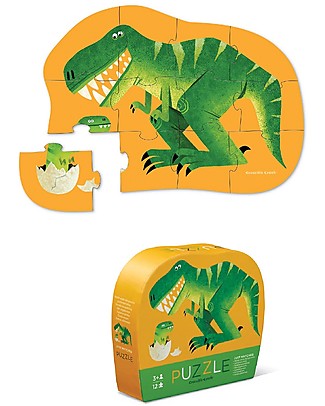 Crocodile Creek Mini Shaped Box Puzzle Just Hatched - 12 pieces! Board Games