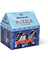 Crocodile Creek Novelty Shaped Box Puzzle, Little Mechanic, 48 pieces! Memory Games