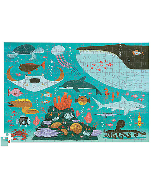 Crocodile Creek Puzzle (200 Pieces) + Poster - Ocean Puzzles