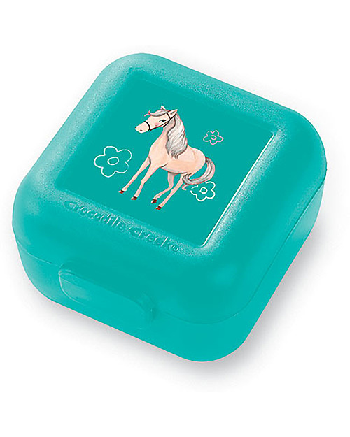 Crocodile Creek Set of 2 Snack Keepers, Horse - 7.50 x 9 x 5 cm Thermal Containers