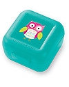 Crocodile Creek Set of 2 Snack Keepers, Owl - 7.50 x 9 x 5 cm Thermal Containers