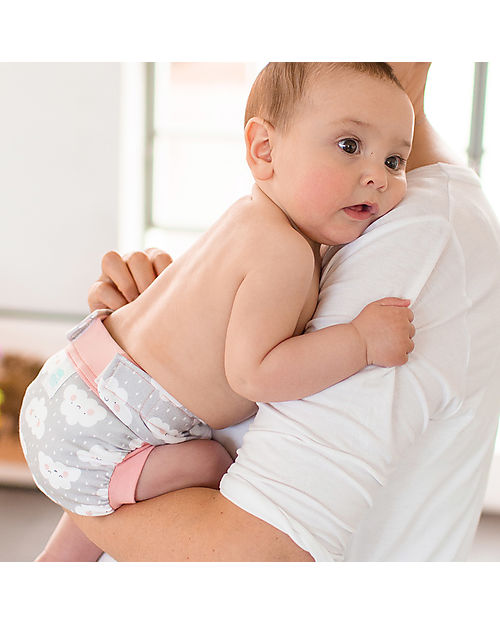 Culla di Teby Bio Pants - Nuvolette - Washable Diaper Washable Nappies