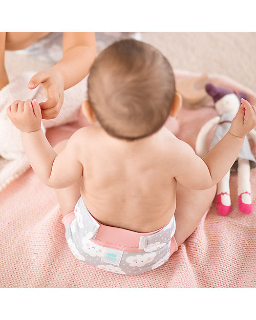 Culla di Teby Bio Pants - Nuvolette - Washable Diaper Washable Nappies