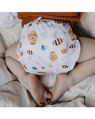 Culla di Teby Cover for Fitted Diaper - Bee My World Washable Nappies