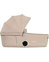 Cybex 2-in-1 Coya Stroller with Carrycot - Cozy Beige - Matt Black frame - From Birth to 4 Years Lights Strollers