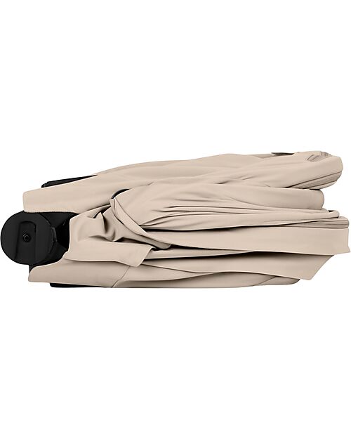 Cybex 2-in-1 Coya Stroller with Carrycot - Cozy Beige - Matt Black frame - From Birth to 4 Years Lights Strollers