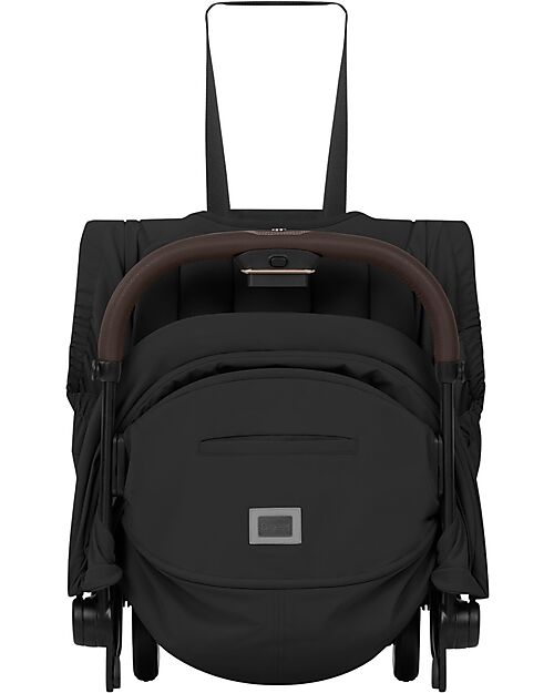 Cybex 2-in-1 Coya Stroller with Carrycot - Sepia Black - Rosegold Frame - From Birth to 4 Years Lights Strollers