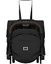 Cybex 2-in-1 Coya Stroller with Carrycot - Sepia Black - Rosegold Frame - From Birth to 4 Years Lights Strollers