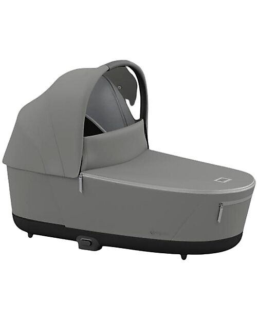 Cybex 3 in 1 Priam4 Platinum Stroller - Seat Pack + Car Seat + Carry Cot - Rose Gold and Soho Grey Trio and Duo Strollers