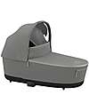 Cybex 3 in 1 Priam4 Platinum Stroller - Seat Pack + Car Seat + Carry Cot - Rose Gold and Soho Grey Trio and Duo Strollers