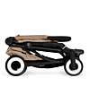 Cybex Agis Stroller - Almond Beige - Black Frame - from 6 months to 4 years - Compatible with Hand Luggage Lights Strollers