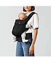 Cybex Amya Baby Carrier - Magic Black - from Birth to 15 Kg - Adapts to Your Baby's Body Baby Carriers