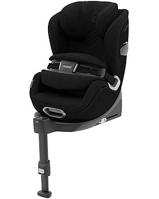 Cybex Anoris T i-Size Car Seat - Deep Black/Black - from 15 Months to 6 Years Car Seats Group 1/2/3