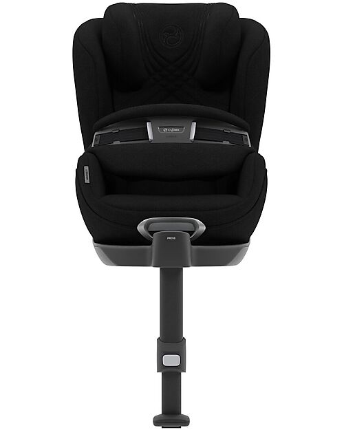 Cybex Anoris T i-Size Car Seat - Deep Black/Black - from 15 Months to 6 Years Car Seats Group 1/2/3