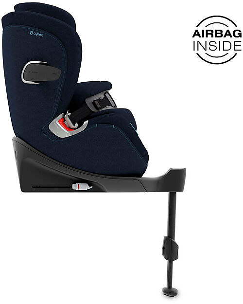 Cybex Anoris T i-Size Car Seat - Nautical Blue/Navy Blue - from 15 Months to 6 Years Car Seats Group 1/2/3
