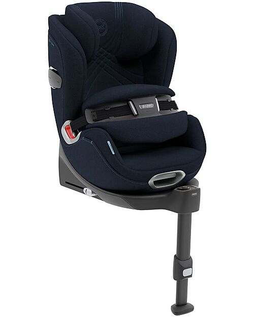 Cybex Anoris T i-Size Car Seat - Nautical Blue/Navy Blue - from 15 Months to 6 Years Car Seats Group 1/2/3