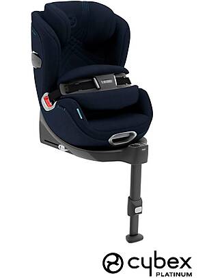 Cybex Anoris T i-Size Car Seat - Nautical Blue/Navy Blue - from 15 Months to 6 Years Car Seats Group 1/2/3