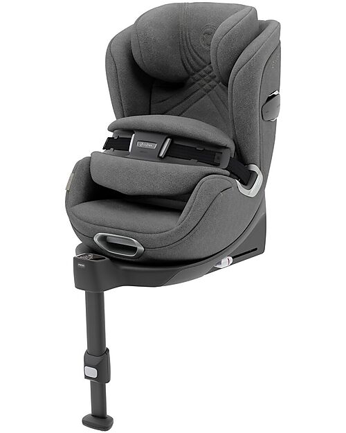Cybex Anoris T i-Size Car Seat - Soho Grey/Mid Gray - from 15 Months to 6 Years Car Seats Group 1/2/3