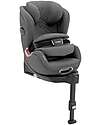 Cybex Anoris T i-Size Car Seat - Soho Grey/Mid Gray - from 15 Months to 6 Years Car Seats Group 1/2/3