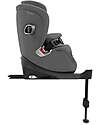 Cybex Anoris T i-Size Car Seat - Soho Grey/Mid Gray - from 15 Months to 6 Years Car Seats Group 1/2/3