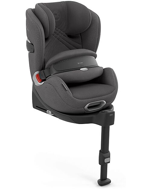 Cybex Anoris T2 i-Size Car Seat - Mirage Grey/Dark Grey - from 15 Months to 7 Years Car Seats Group 1/2/3