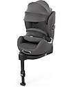 Cybex Anoris T2 i-Size Plus Car Seat - Mirage Grey/Dark Grey - from 15 Months to 7 Years Car Seats Group 1/2/3