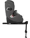 Cybex Anoris T2 i-Size Plus Car Seat - Mirage Grey/Dark Grey - from 15 Months to 7 Years Car Seats Group 1/2/3